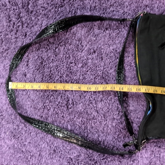 Vintage Dakine RN#91245 Poppy Tote Canvas Cotton Double Handle multi-pocket - Picture 10 of 12